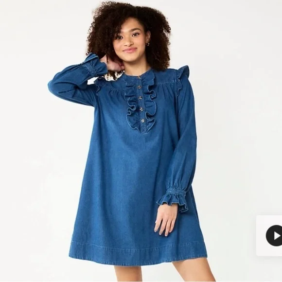 Draper James | Dresses | Draper James Sz Small Denim Dress | Poshmark Draper James | Dresses | Draper James Sz Small Denim Dress | Poshmark